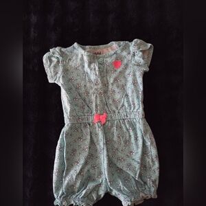 Carter's Kids Floral Matching Set - Green